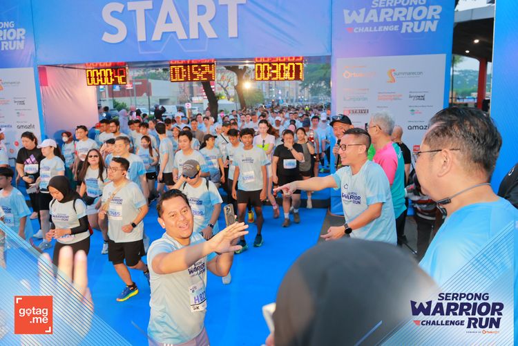 Race photo from SERPONG WARRIOR CHALLENGE RUN