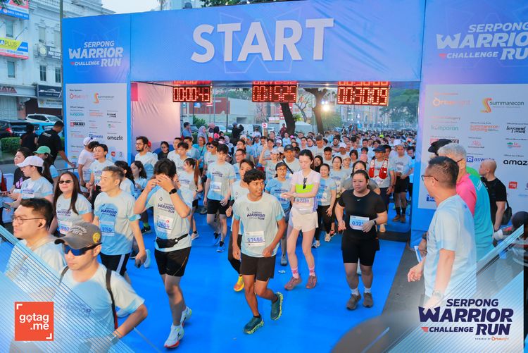 Race photo from SERPONG WARRIOR CHALLENGE RUN