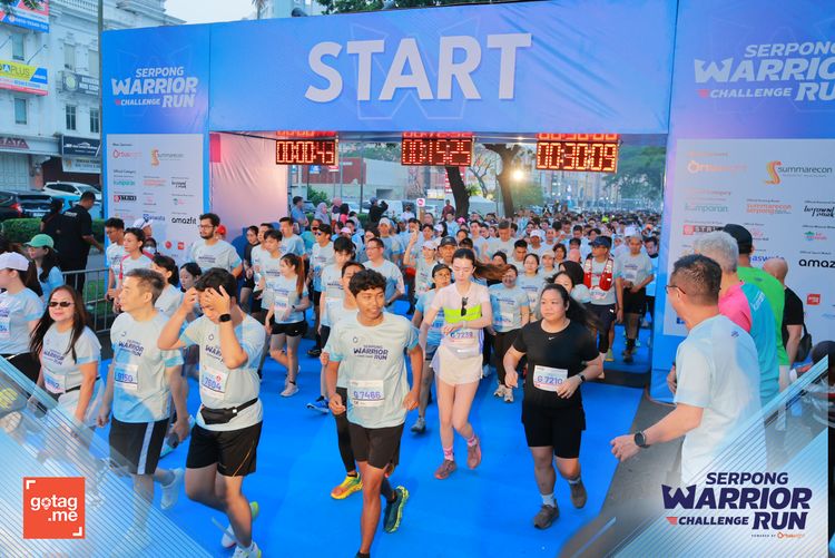 Race photo from SERPONG WARRIOR CHALLENGE RUN