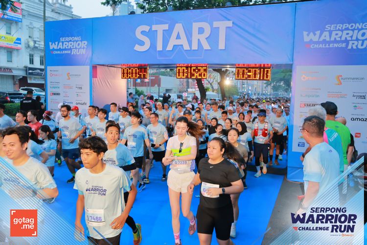 Race photo from SERPONG WARRIOR CHALLENGE RUN