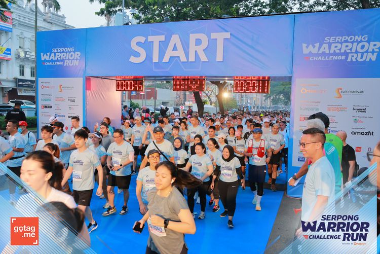 Race photo from SERPONG WARRIOR CHALLENGE RUN