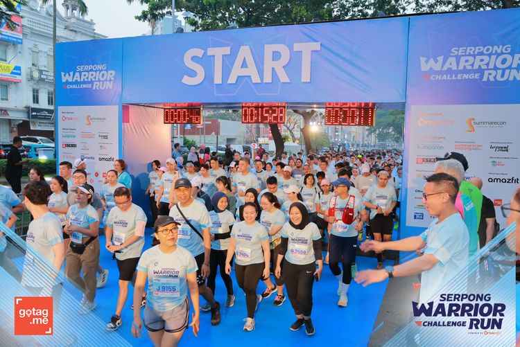 Race photo from SERPONG WARRIOR CHALLENGE RUN