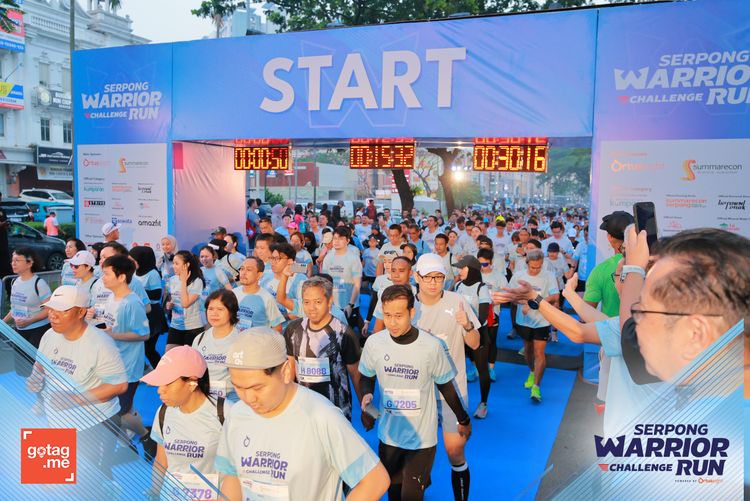 Race photo from SERPONG WARRIOR CHALLENGE RUN