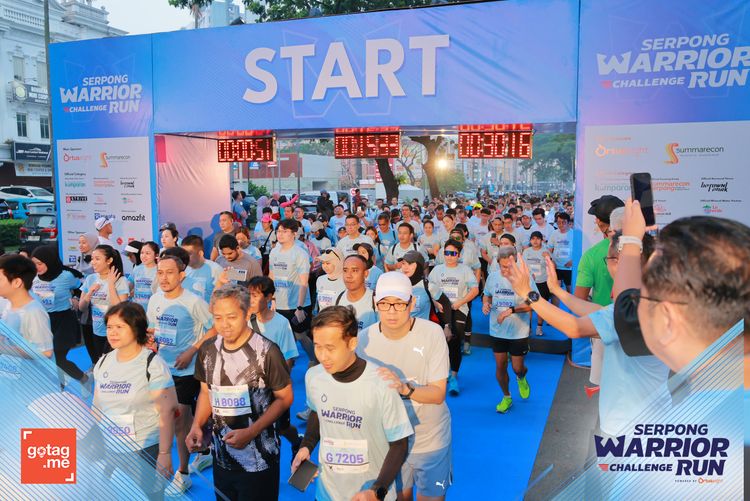Race photo from SERPONG WARRIOR CHALLENGE RUN