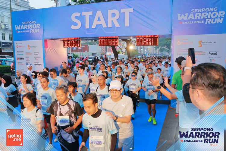 Race photo from SERPONG WARRIOR CHALLENGE RUN