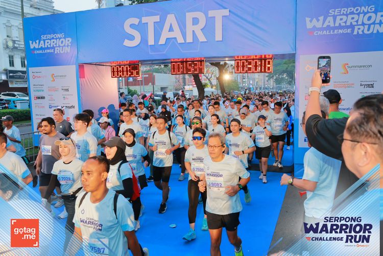 Race photo from SERPONG WARRIOR CHALLENGE RUN