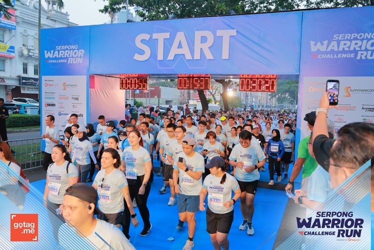 Race photo from SERPONG WARRIOR CHALLENGE RUN