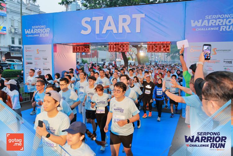 Race photo from SERPONG WARRIOR CHALLENGE RUN