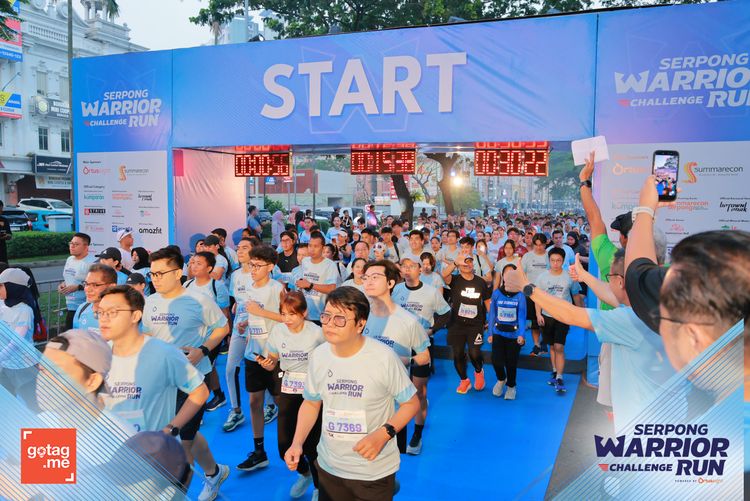 Race photo from SERPONG WARRIOR CHALLENGE RUN