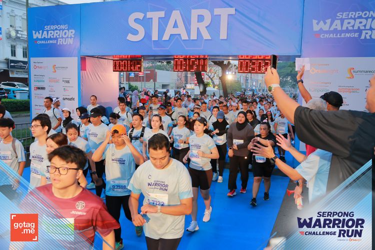Race photo from SERPONG WARRIOR CHALLENGE RUN