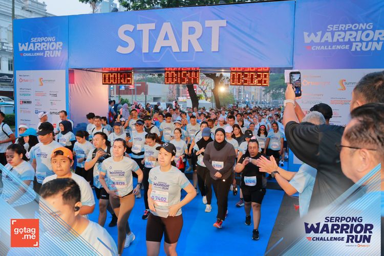 Race photo from SERPONG WARRIOR CHALLENGE RUN