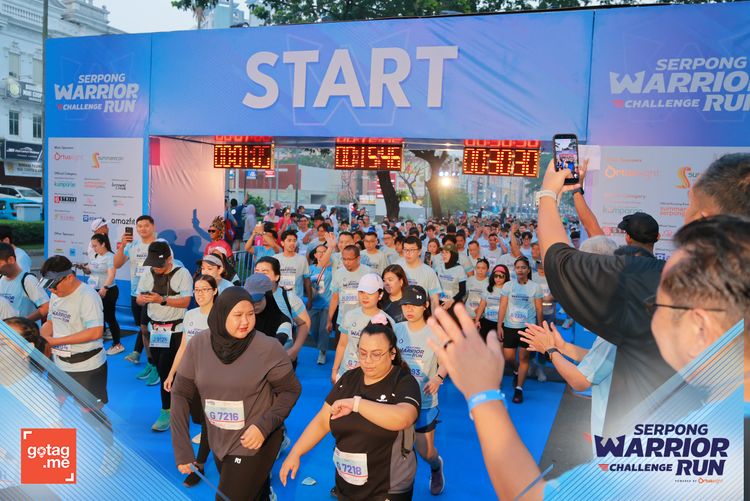 Race photo from SERPONG WARRIOR CHALLENGE RUN
