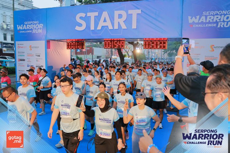 Race photo from SERPONG WARRIOR CHALLENGE RUN