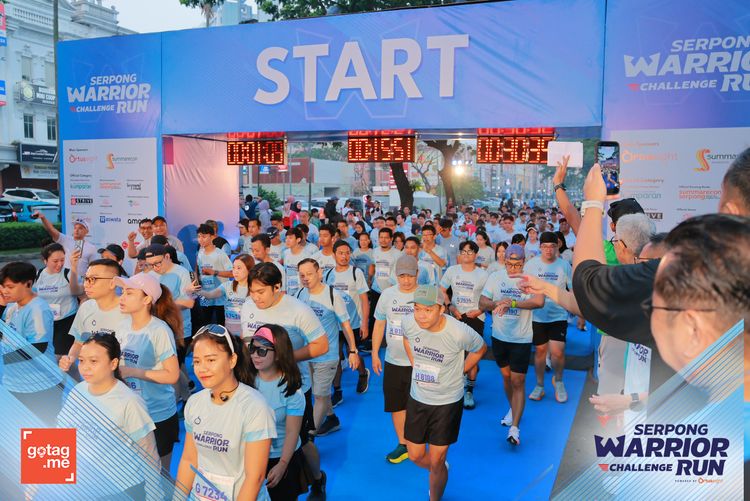 Race photo from SERPONG WARRIOR CHALLENGE RUN