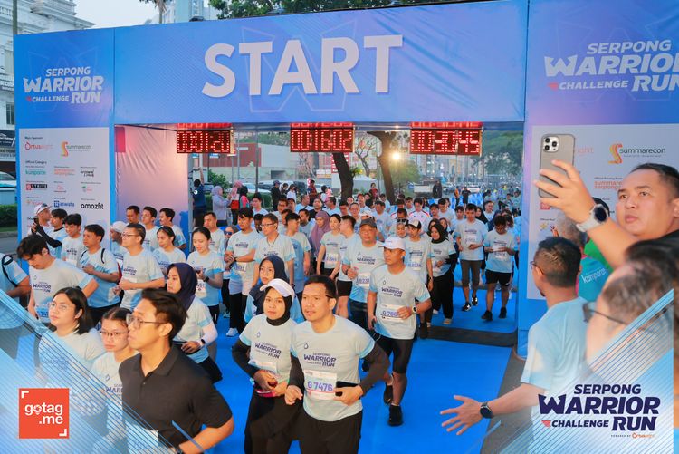 Race photo from SERPONG WARRIOR CHALLENGE RUN