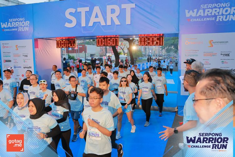 Race photo from SERPONG WARRIOR CHALLENGE RUN