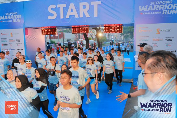 Race photo from SERPONG WARRIOR CHALLENGE RUN