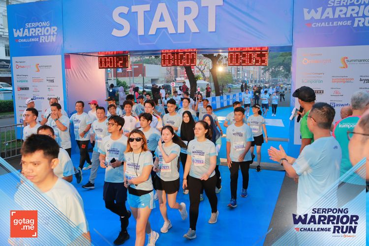 Race photo from SERPONG WARRIOR CHALLENGE RUN