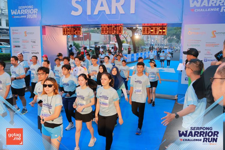 Race photo from SERPONG WARRIOR CHALLENGE RUN