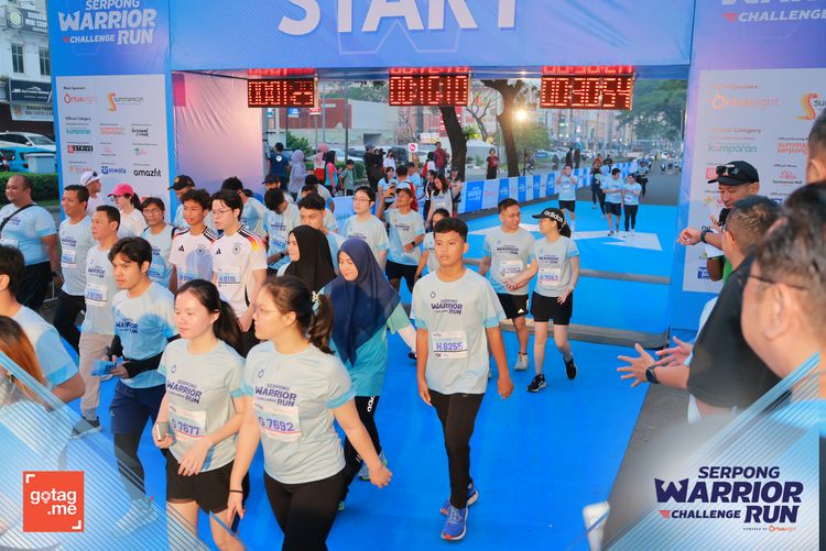 Race photo from SERPONG WARRIOR CHALLENGE RUN