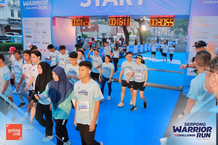 Race photo from SERPONG WARRIOR CHALLENGE RUN