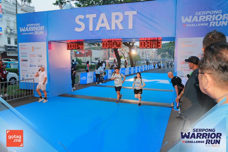 Race photo from SERPONG WARRIOR CHALLENGE RUN