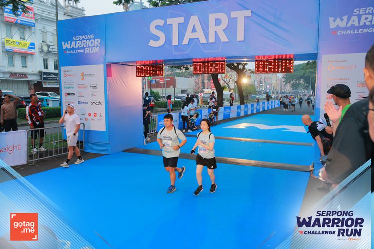 Race photo from SERPONG WARRIOR CHALLENGE RUN