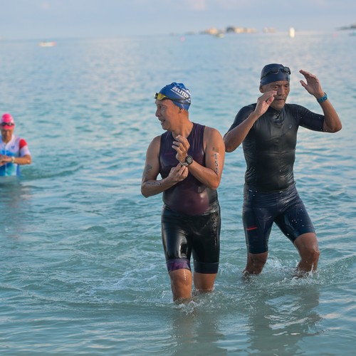 Race photo from Belitung Multisport Festival