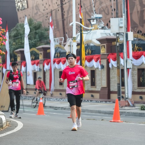 Race photo from SMARTFREN RUN 2026