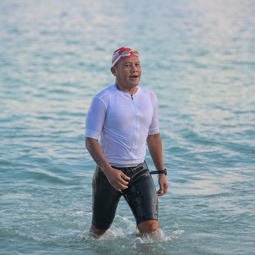 Race photo from Belitung Multisport Festival