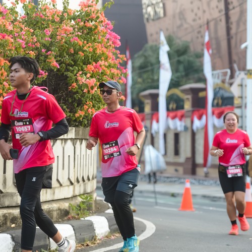 Race photo from SMARTFREN RUN 2026