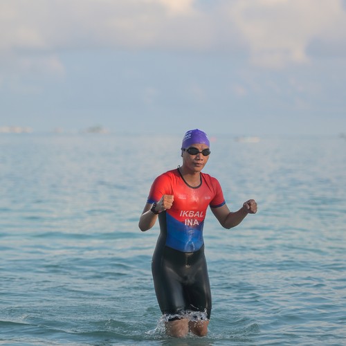 Race photo from Belitung Multisport Festival