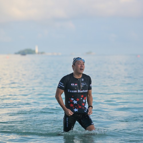 Race photo from Belitung Multisport Festival