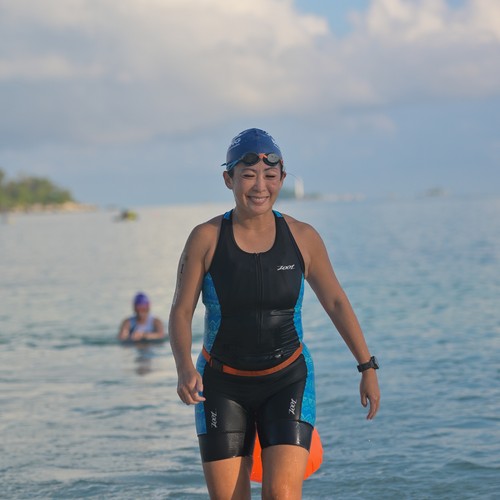 Race photo from Belitung Multisport Festival