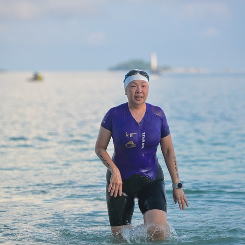 Race photo from Belitung Multisport Festival