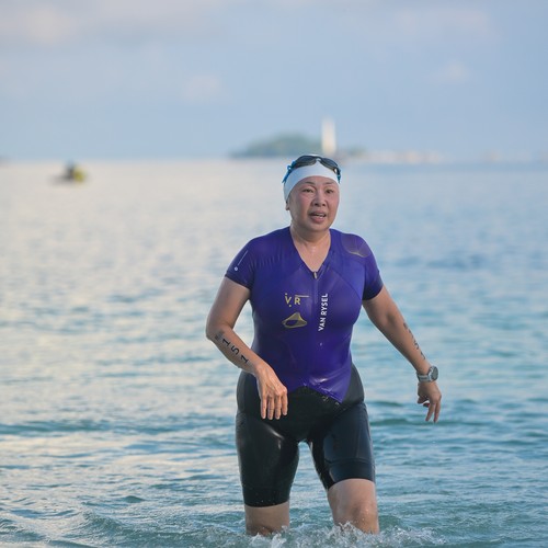 Race photo from Belitung Multisport Festival
