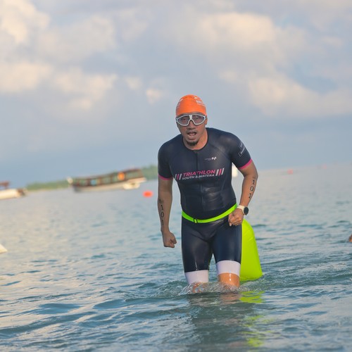 Race photo from Belitung Multisport Festival