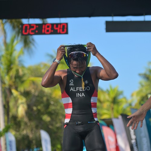 Race photo from Belitung Multisport Festival