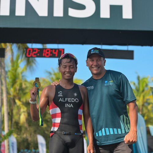 Race photo from Belitung Multisport Festival