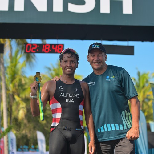 Race photo from Belitung Multisport Festival