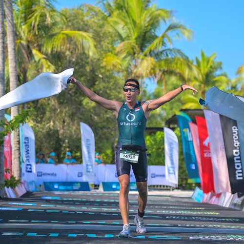 Race photo from Belitung Multisport Festival