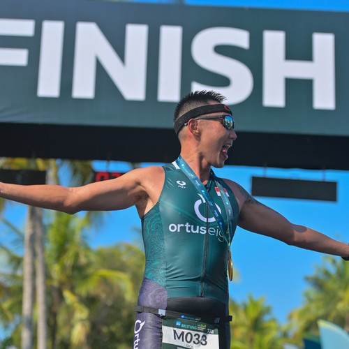Race photo from Belitung Multisport Festival