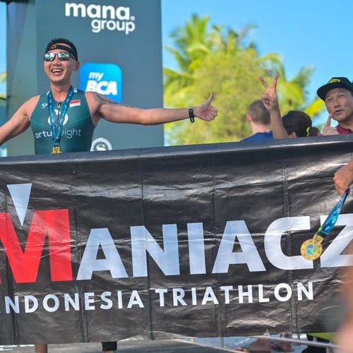 Race photo from Belitung Multisport Festival