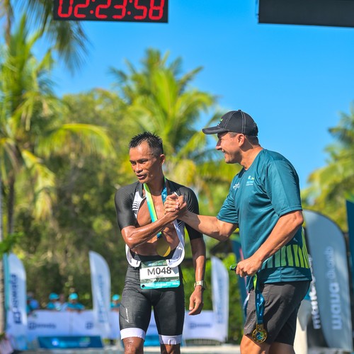 Race photo from Belitung Multisport Festival