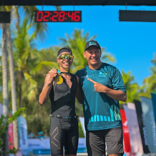 Race photo from Belitung Multisport Festival