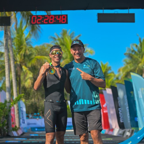 Race photo from Belitung Multisport Festival