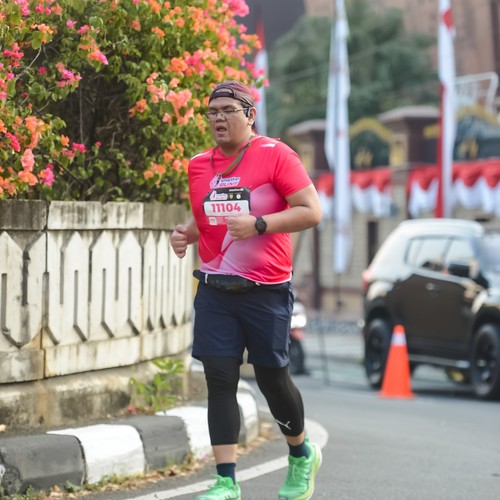 Race photo from SMARTFREN RUN 2026