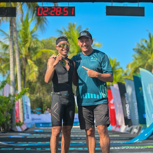 Race photo from Belitung Multisport Festival