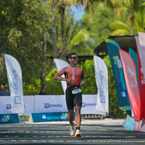 Race photo from Belitung Multisport Festival
