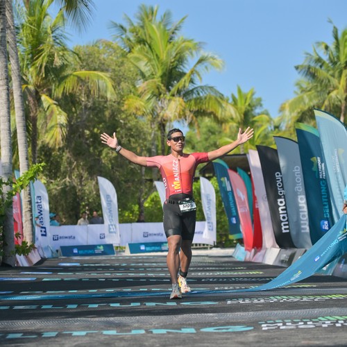 Race photo from Belitung Multisport Festival